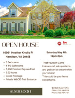 Beige and Brown Open House Real Estate Flyer